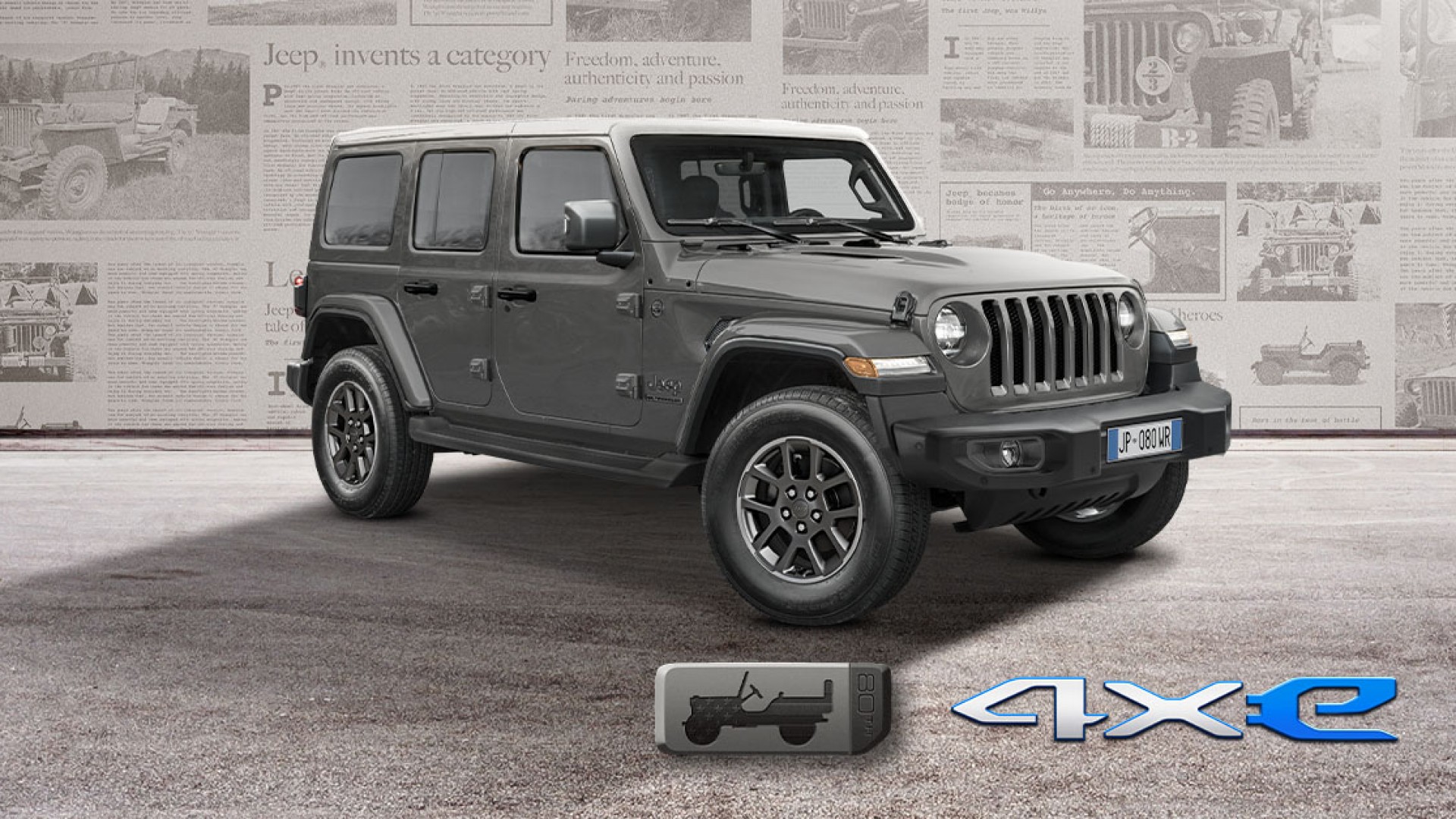 De nieuwe Jeep Wrangler 4xe