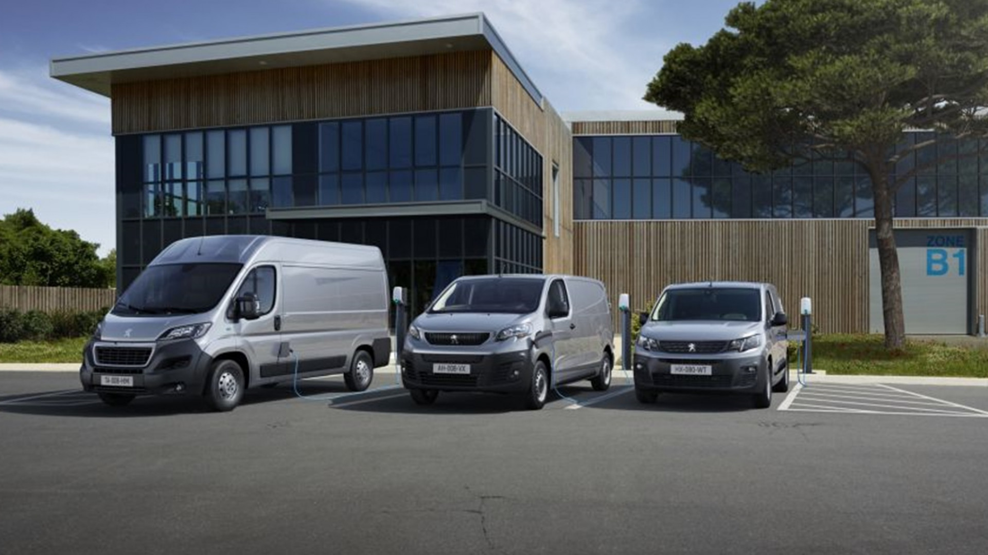 100% van Peugeot bedrijfswagens, 100% elektrisch