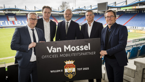 Van Mossel en Willem II verlengen samenwerking